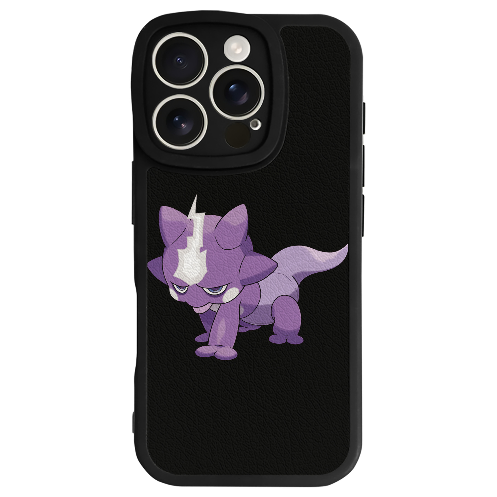（画像用） ポケットモンスター Pokémon 【iPhone 16シリーズ対応】シリコンスマホケース（レザー調） 材質：シリコン